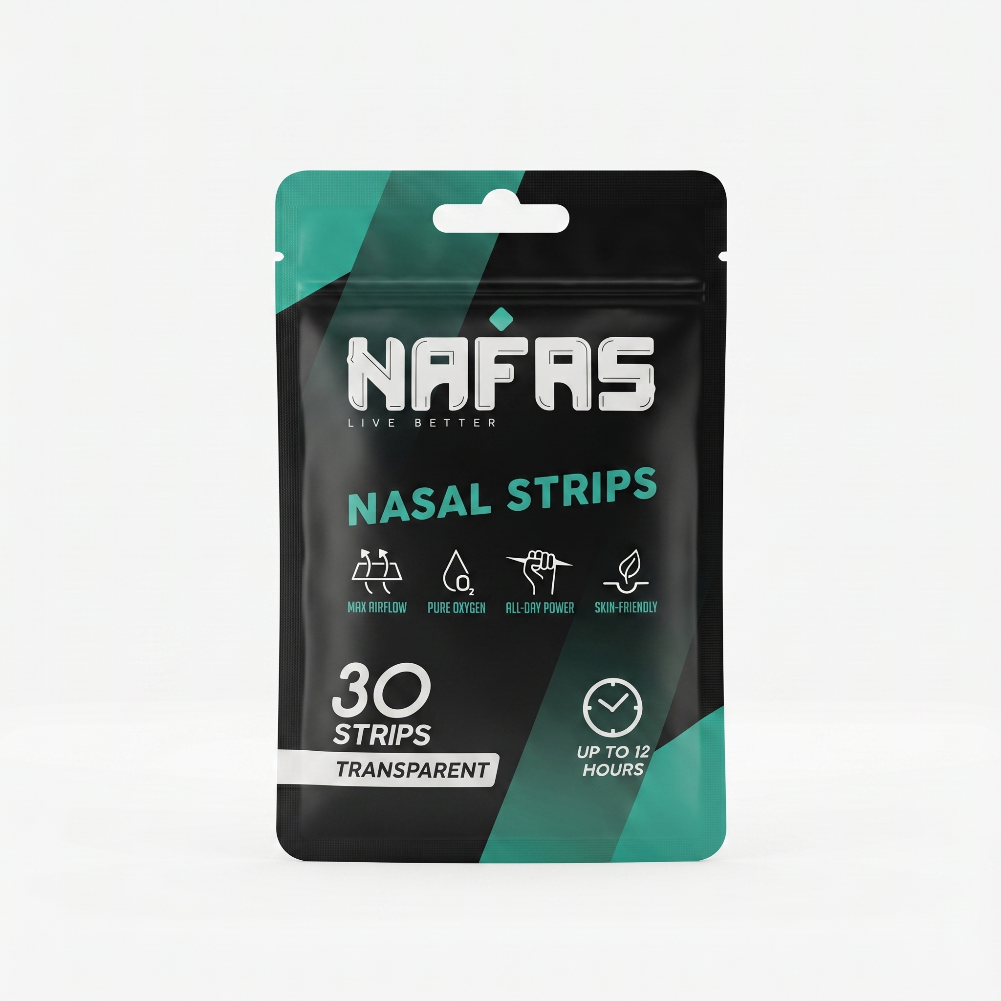 NAFAS NASAL STRIPS - Transparent